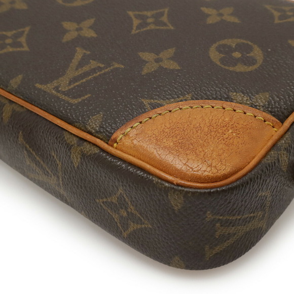 LOUIS VUITTON Authentic Brown Monogram Clutch Bag - Picture 4 of 9
